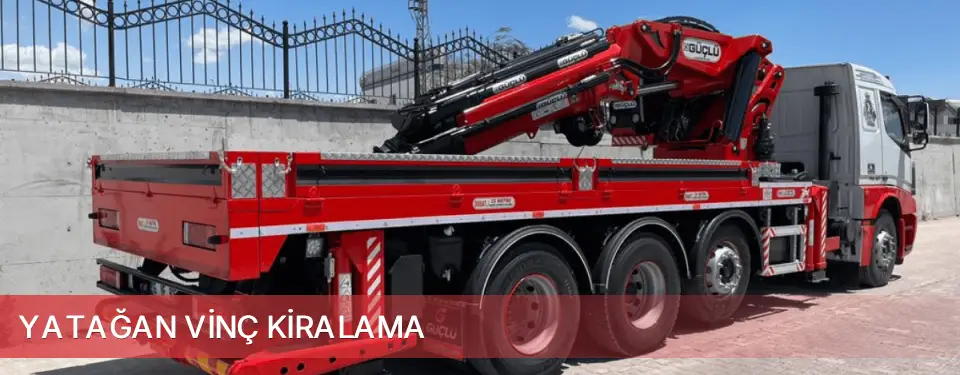 Yatağan İlçemi Vinç Kiralama